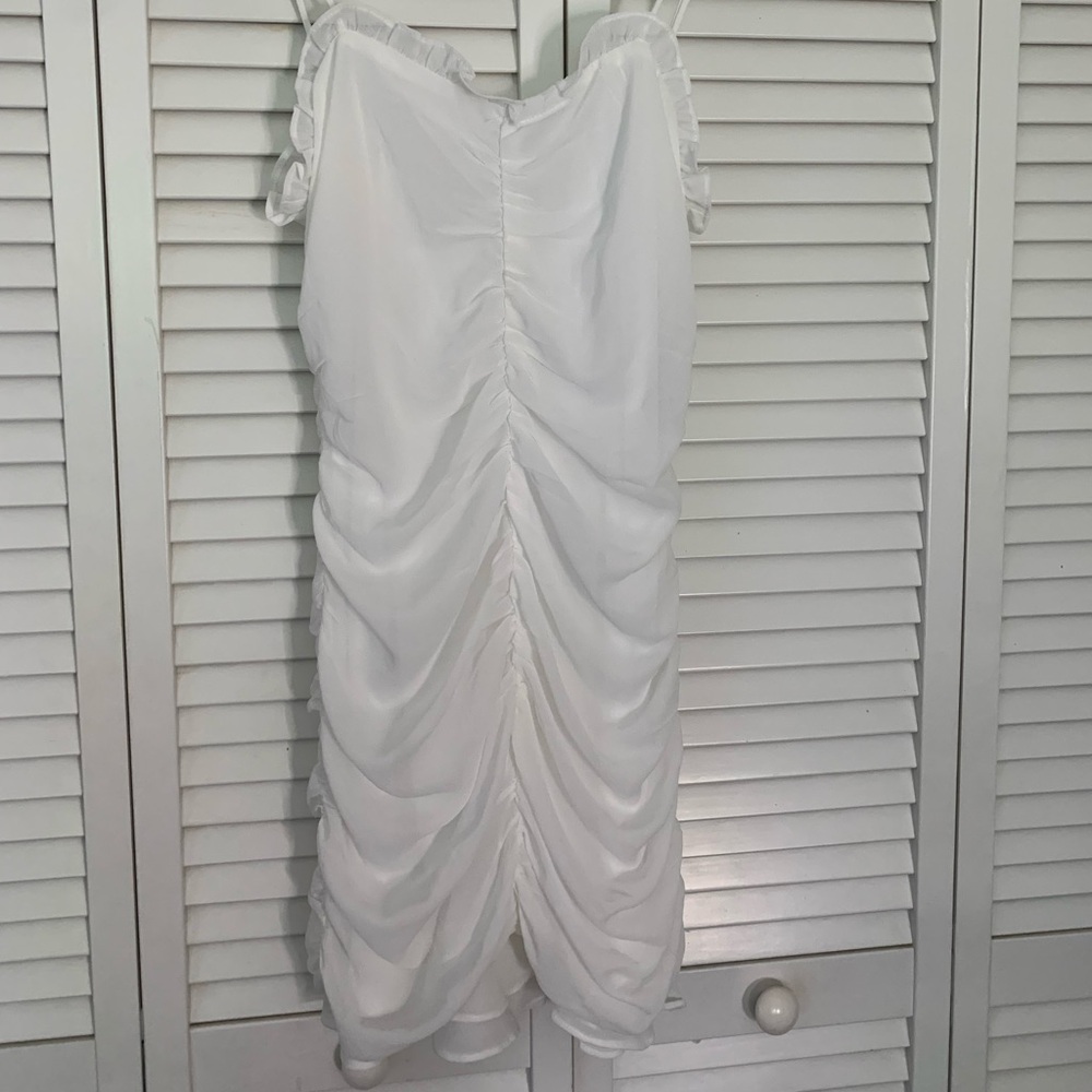 American Threads small white mini dress